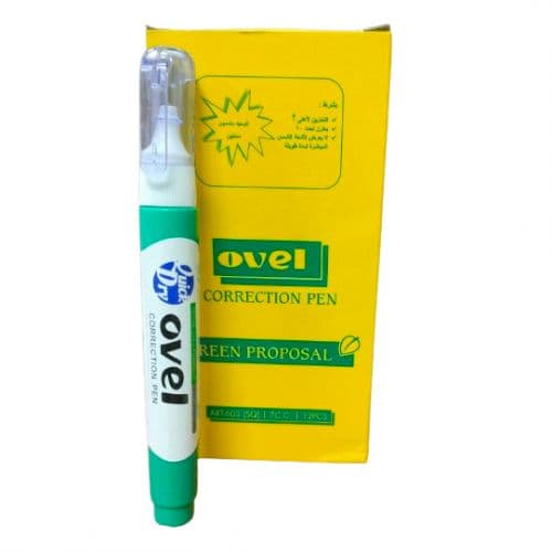 علبة من أقلام تصحيح OVEL - 12 قطعة