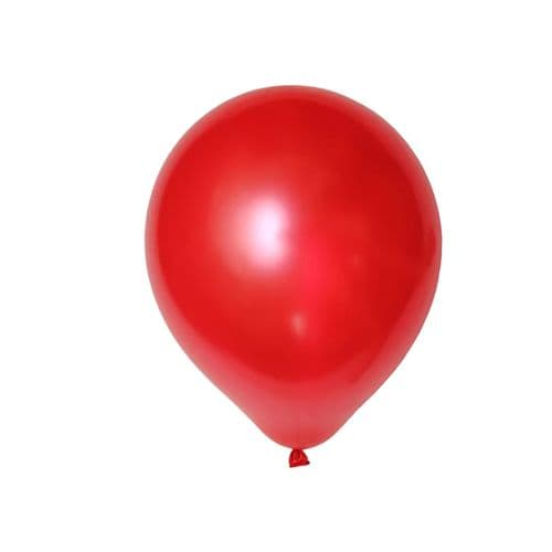 بالونات لاتكس حمراء، 100 قطعة، 10 إنش