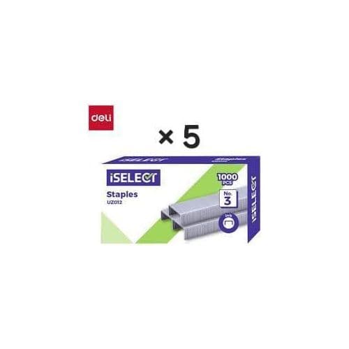 Deli عدد 5 عبوات من دبابيس 24/6 من شركة ديلى